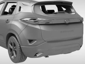 tata harrier 2019 3D Model