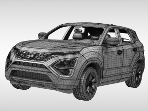 tata harrier 2019 3D Модель