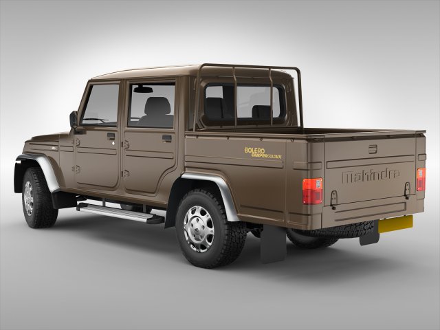 mahindra bolero camper 2018 3D Model in Truck 3DExport