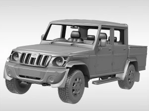 mahindra bolero camper 2018 3D Model