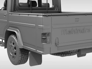 mahindra bolero camper 2018 3D Model