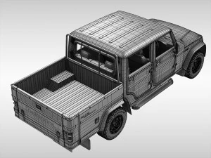 mahindra bolero camper 2018 3D Model