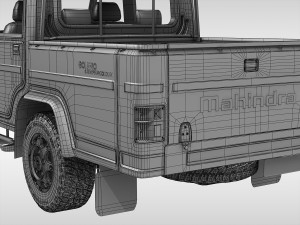 mahindra bolero camper 2018 Model 3D