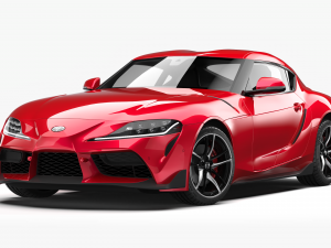 toyota supra 2020 3D 모델