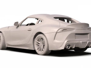 toyota supra 2020 3D Model