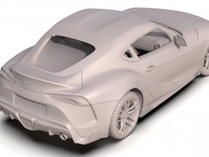 toyota supra 2020 Modelo 3D