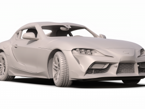 toyota supra 2020 Modelo 3D