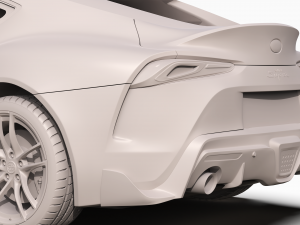 toyota supra 2020 Modelo 3D