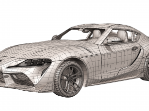 toyota supra 2020 Modelo 3D