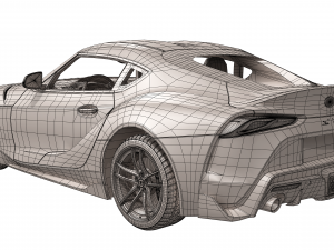 toyota supra 2020 Modelo 3D