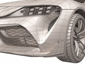 toyota supra 2020 Modelo 3D