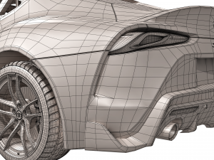 toyota supra 2020 Modelo 3D