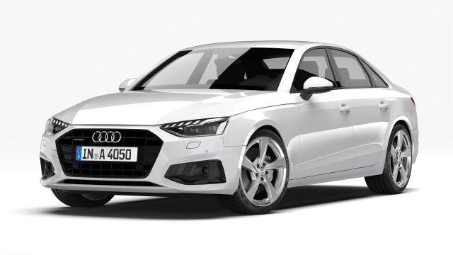 audi a4 sedan 2020 3D Модель .c4d .max .obj .3ds .fbx .stl .blend