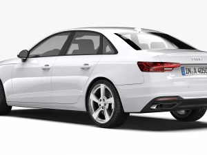 audi a4 sedan 2020 3D Model