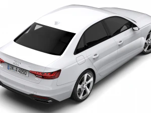 audi a4 sedan 2020 3D Model