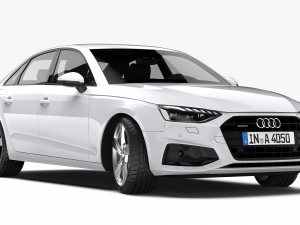 audi a4 sedan 2020 3D Модель