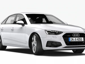 audi a4 sedan 2020 3D Model