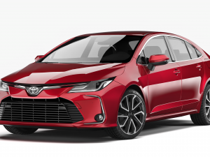 toyota corolla 2020 3D 모델