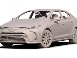 toyota corolla 2020 Modelo 3D