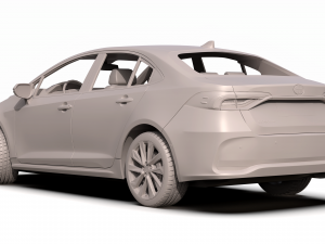 toyota corolla 2020 Modelo 3D