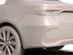 toyota corolla 2020 3D Model