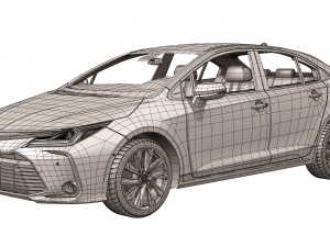 toyota corolla 2020 Modelo 3D