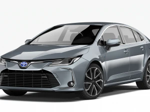 toyota corolla h&iacute;brido 2020 Modelo 3D