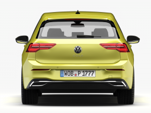 volkswagen golf 2020 3D Model