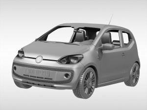 volkswagen up 2011 - 2016 Model 3D