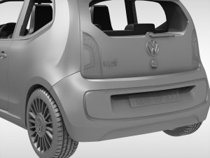 volkswagen up 2011 - 2016 Model 3D