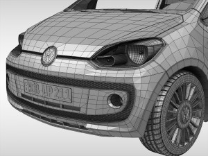 volkswagen up 2011 - 2016 Model 3D