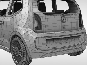volkswagen up 2011 - 2016 Model 3D