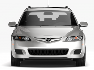 mazda 6 sport wagon 2004 3D Model