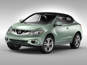 nissan murano cross cabriolet 2011 3D 모델