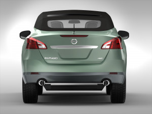 nissan murano cross cabriolet 2011 3D Модель