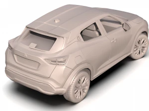 nissan juke 2020 3D Model