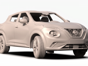 nissan juke 2020 Modelo 3D