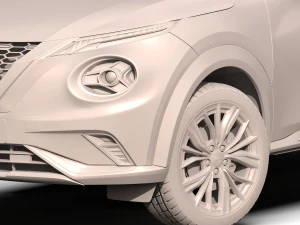 nissan juke 2020 3D Model