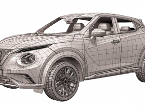 nissan juke 2020 Modelo 3D