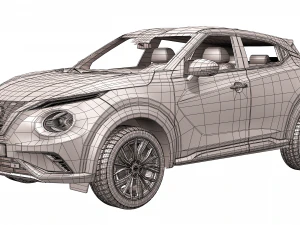 nissan juke 2020 3D Model