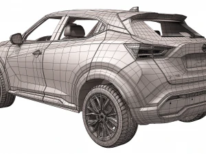 nissan juke 2020 3D Model
