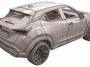 nissan juke 2020 3D Model