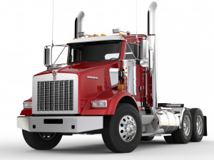 kenworth t800 daycab 2005 - present Modelo 3D