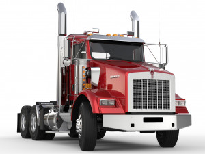 kenworth t800 daycab 2005 - present Modelo 3D