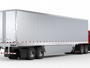 kenworth t800 daycab 2005 - present Modelo 3D