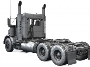 kenworth t800 daycab 2005 - present Modelo 3D