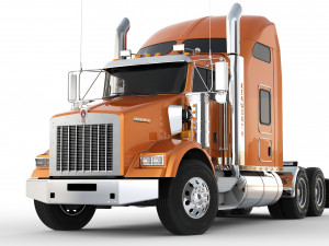 kenworth t800 2005 - present 3D मॉडल
