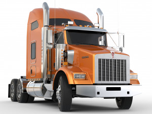 kenworth t800 2005 - present 3D मॉडल