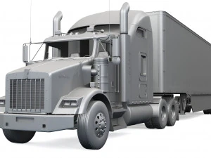 kenworth t800 2005 - present 3D Model