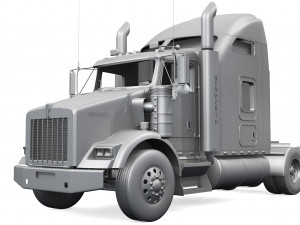 kenworth t800 2005 - present 3D मॉडल